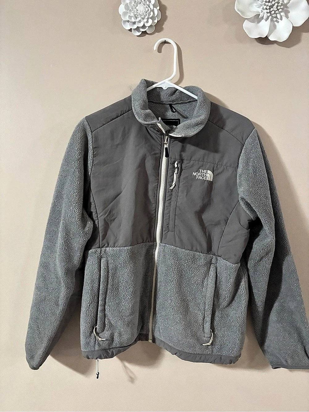 The North Face Denali Gray Fleece Jacket